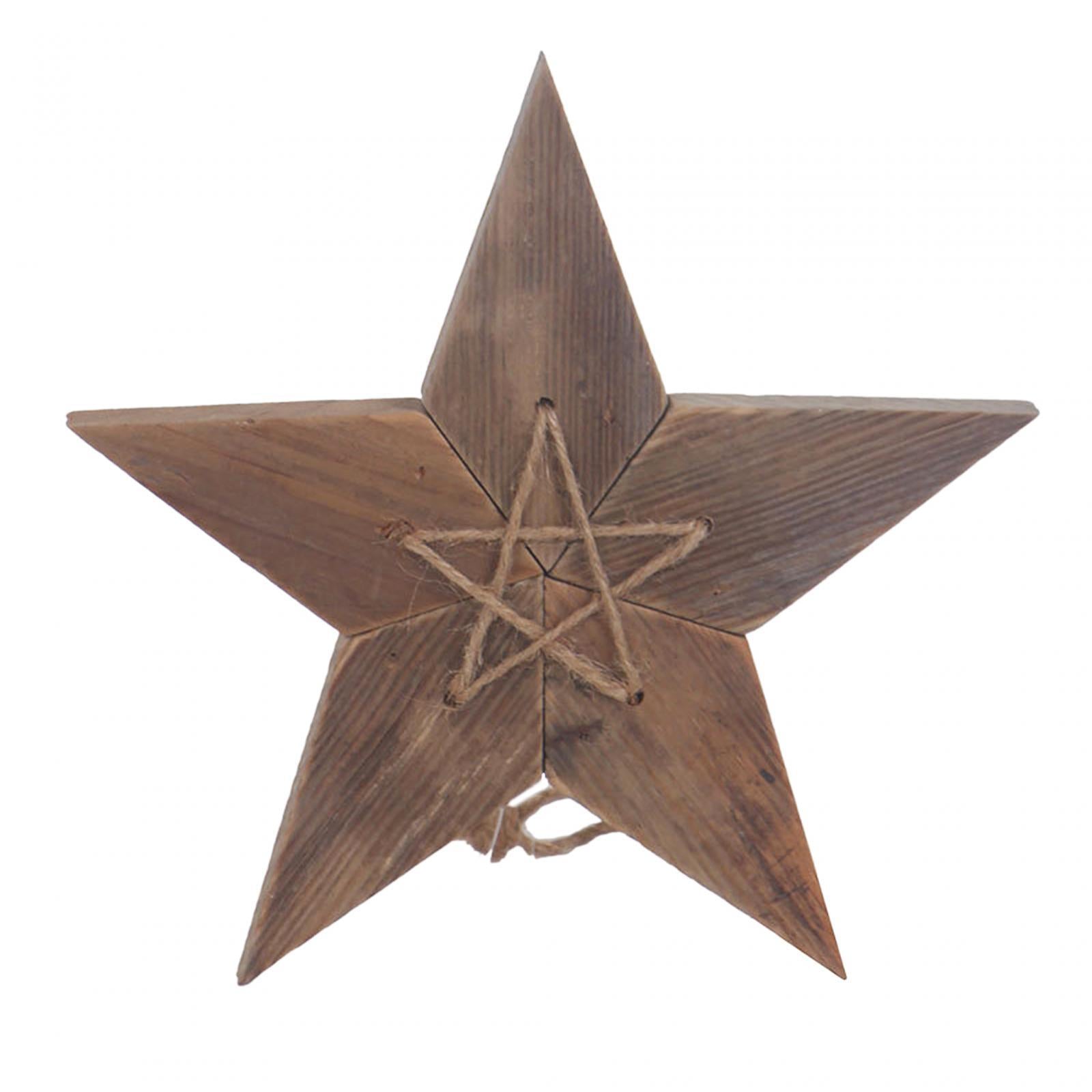 Hanging Wooden Decoration Wall Hanging Ornament for Farmhouse Wedding Cabins Style C
