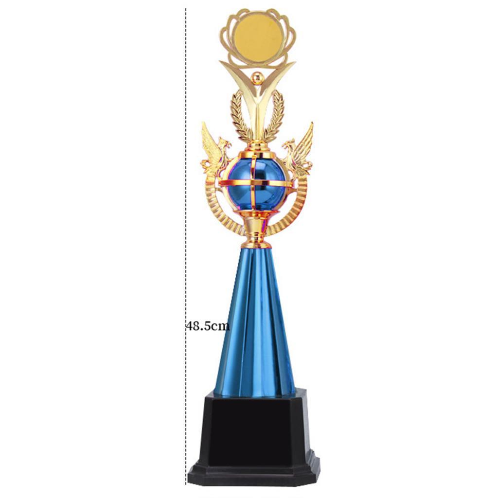 Award Trophy Cup Winning Prizes for Party Celebrations School Speech Contest Blue 48.5cm