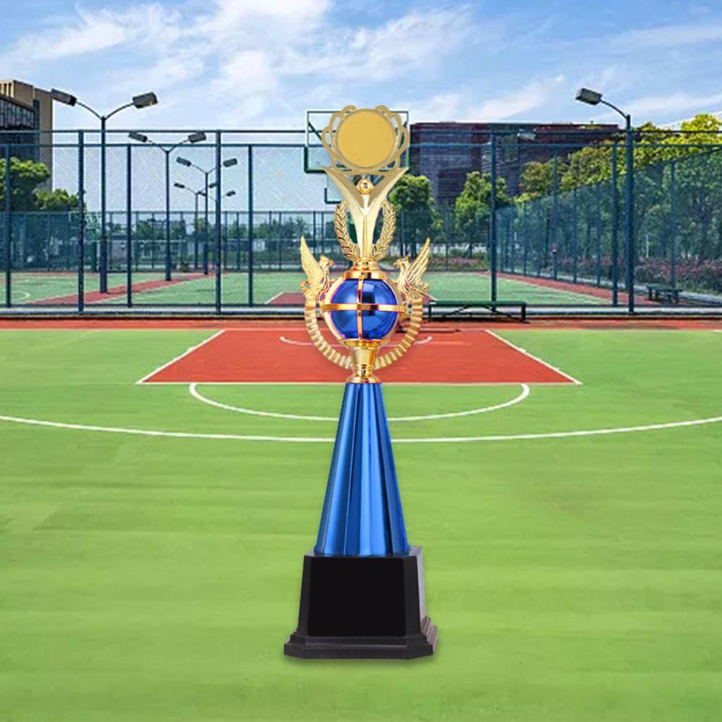 Award Trophy Cup Winning Prizes for Party Celebrations School Speech Contest Blue 48.5cm
