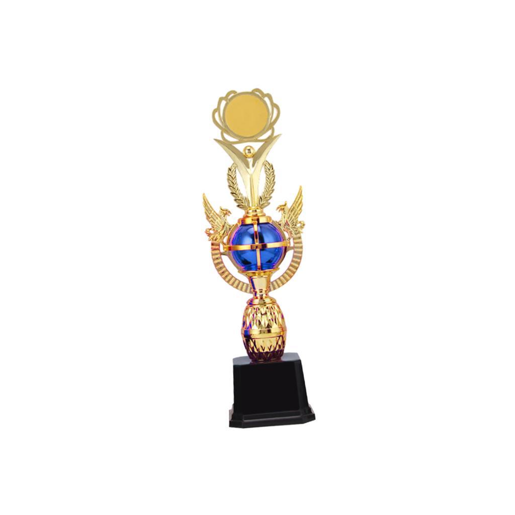 Award Trophy Cup Winning Prizes for Party Celebrations School Speech Contest Blue 38.5cm