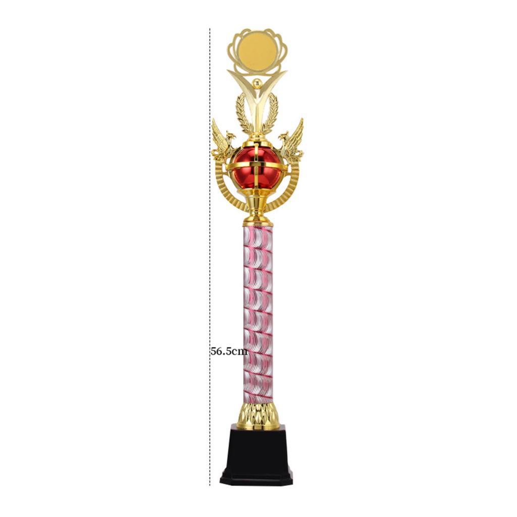 Award Trophy Cup Winning Prizes for Party Celebrations School Speech Contest Red 56.5cm