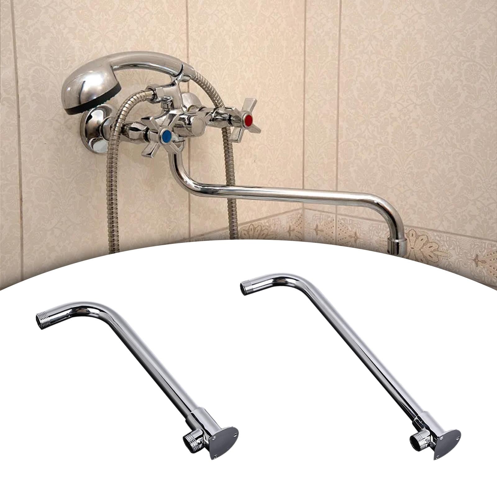 Shower Head Extension Arm 90 Degrees Handheld Shower Arm Extension Arm Joint 29.5cm