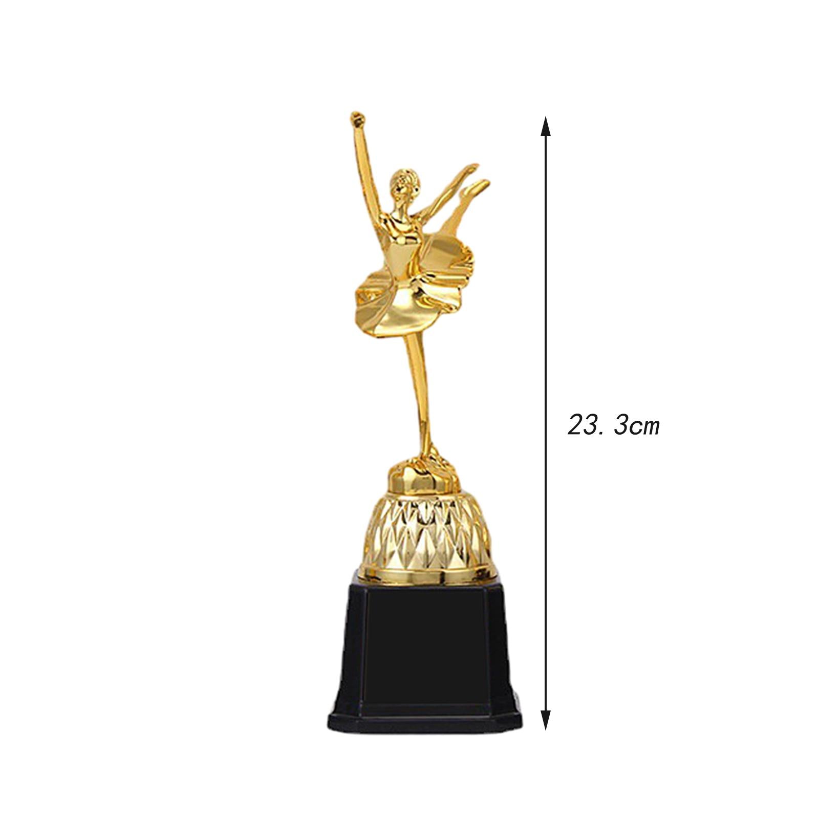 Dance Trophy Award Winning Prize for Party Celebrations Props Award Ceremony 23.3cm