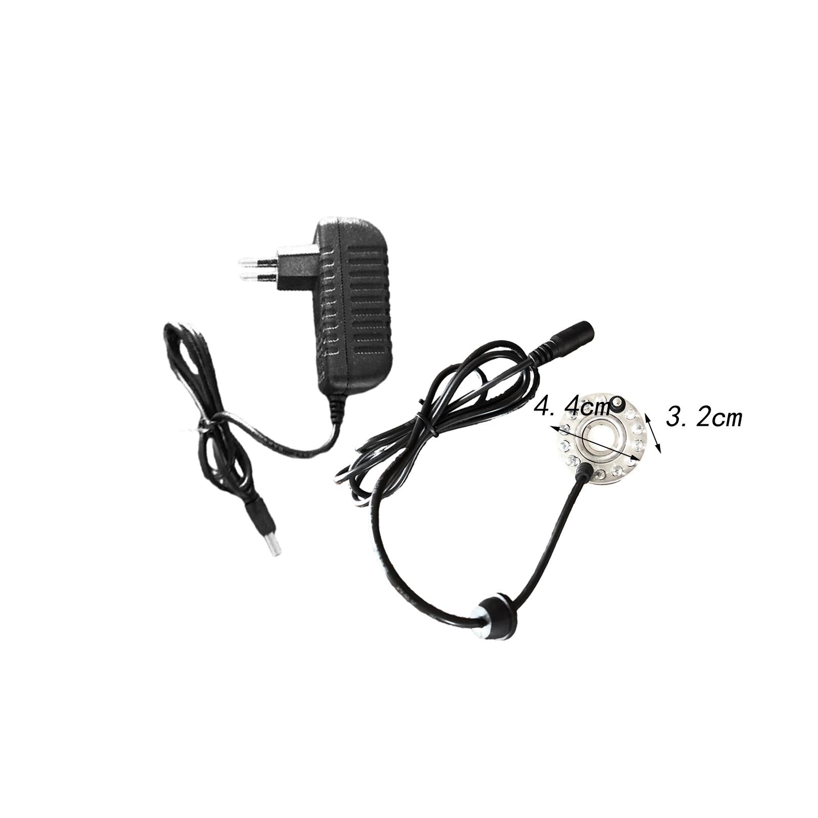 Mist Fogger Mister with Lights Lightweight for Fish Tank Water Fountain