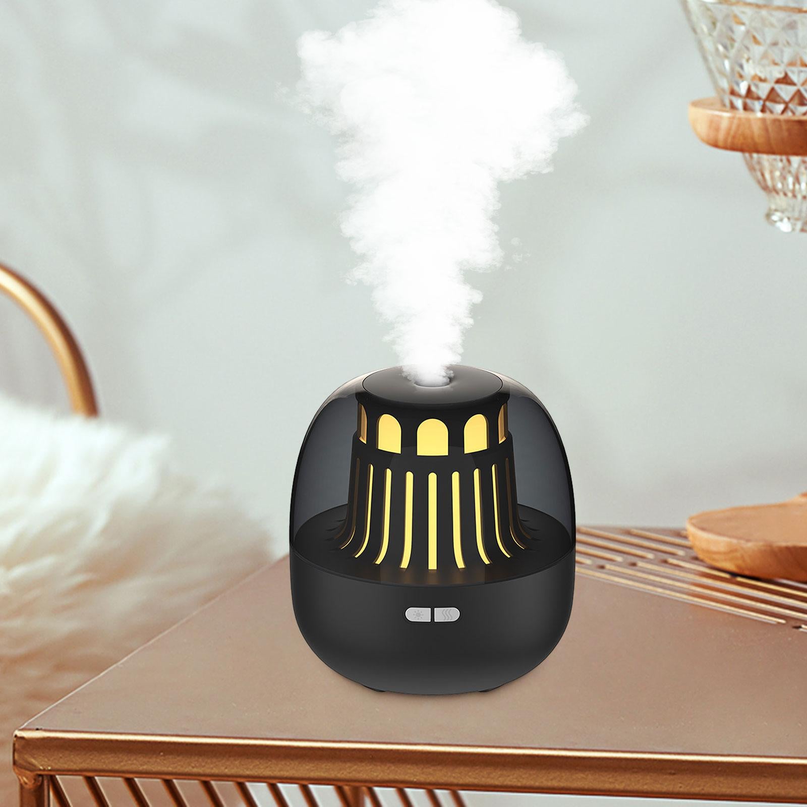 Lighthouse Aroma Diffuser Humidifier for Desktop Gift Ideal for Women Office Black