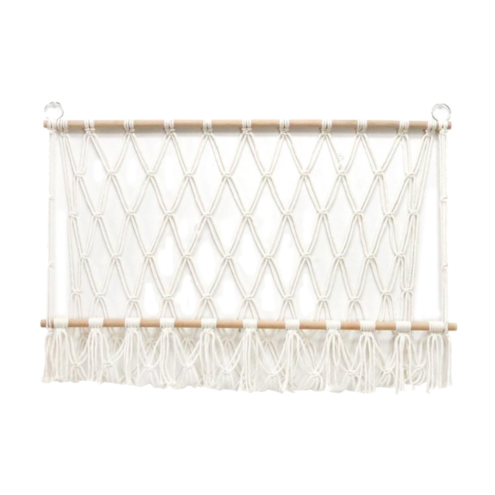 Stuffed Animals Net Boho Stuffed Toys Organizer Net for Play Room Decoration