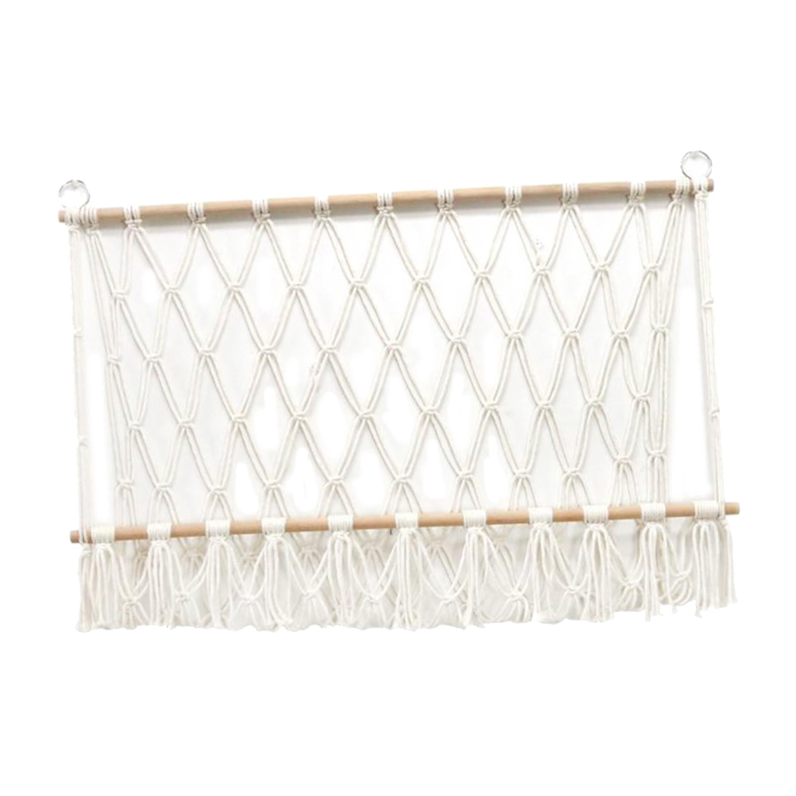Stuffed Animals Net Boho Stuffed Toys Organizer Net for Play Room Decoration