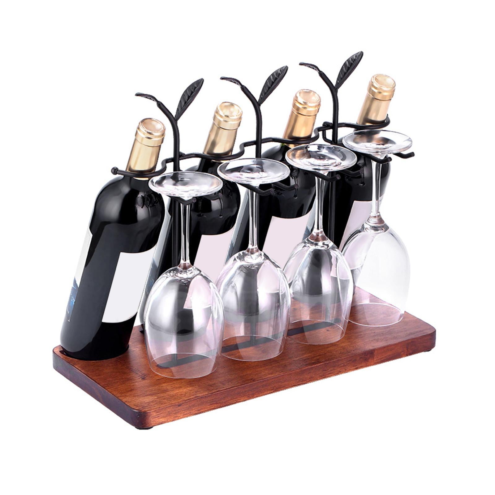 Glasses Storage Display Shelf Countertop Wine Racks for Pantry Cabinet Hotel