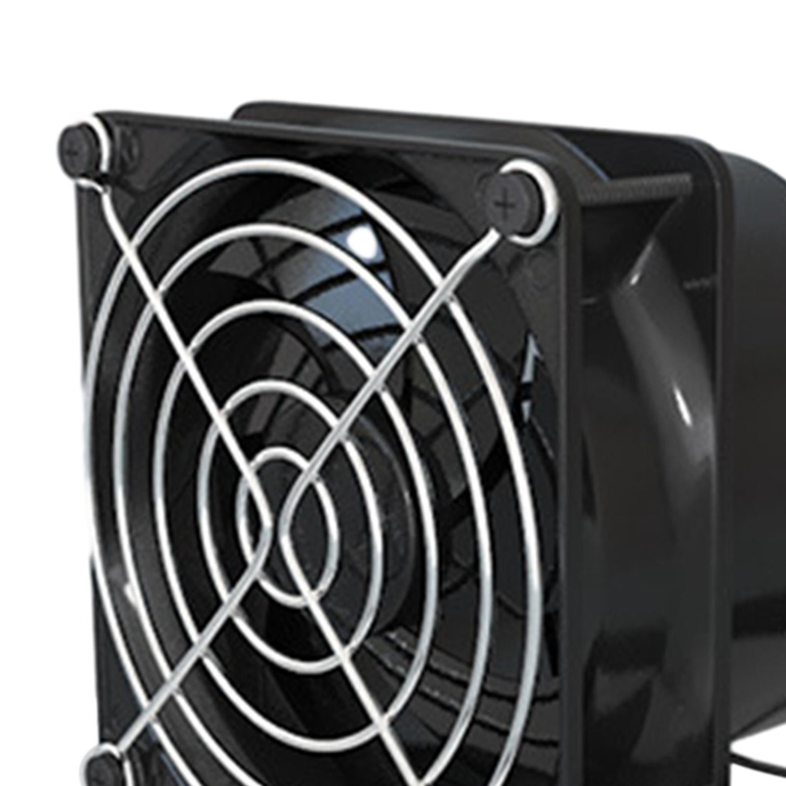 Exhaust Fan Greenhouse Silent Ventilator Fans for Window Office Laundry Room 1 Fan 6M Tube