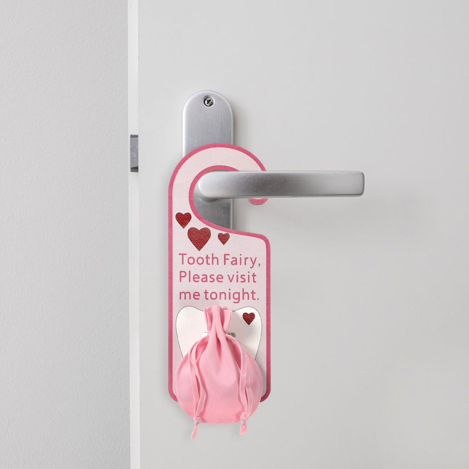 Tooth Fairy Door Hanger Cute Exquisite Sturdy Decoration for Gift Lost Teeth