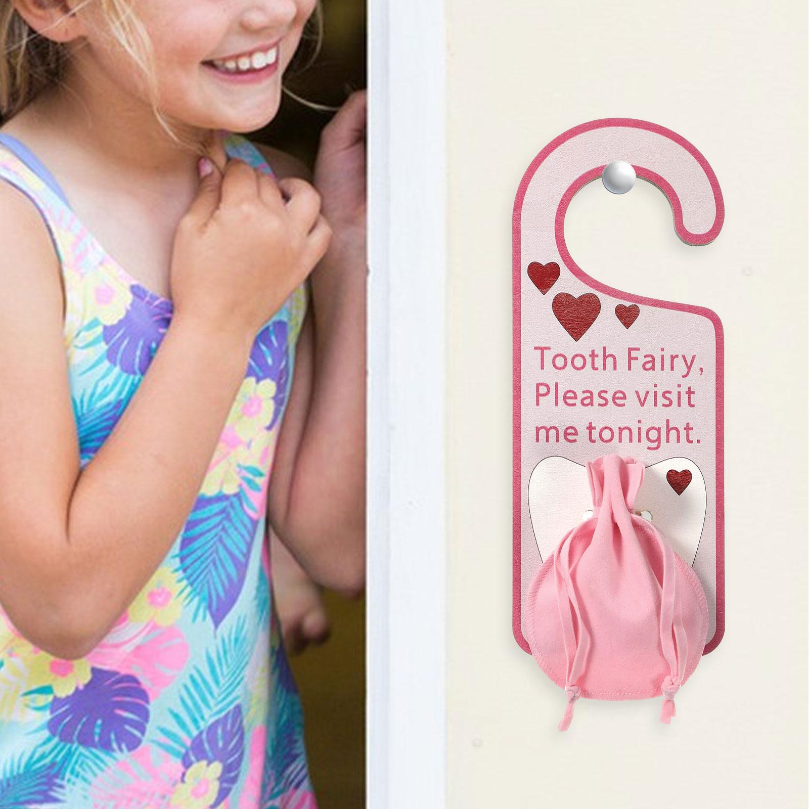 Tooth Fairy Door Hanger Cute Exquisite Sturdy Decoration for Gift Lost Teeth