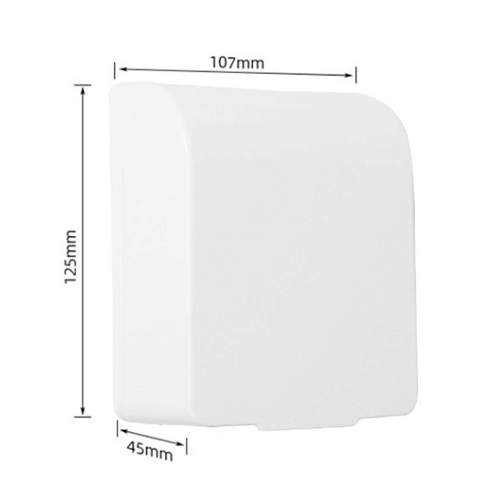 Electrical Outlet Cover Sturdy Receptacle Protector for Kitchen Home Outdoor White