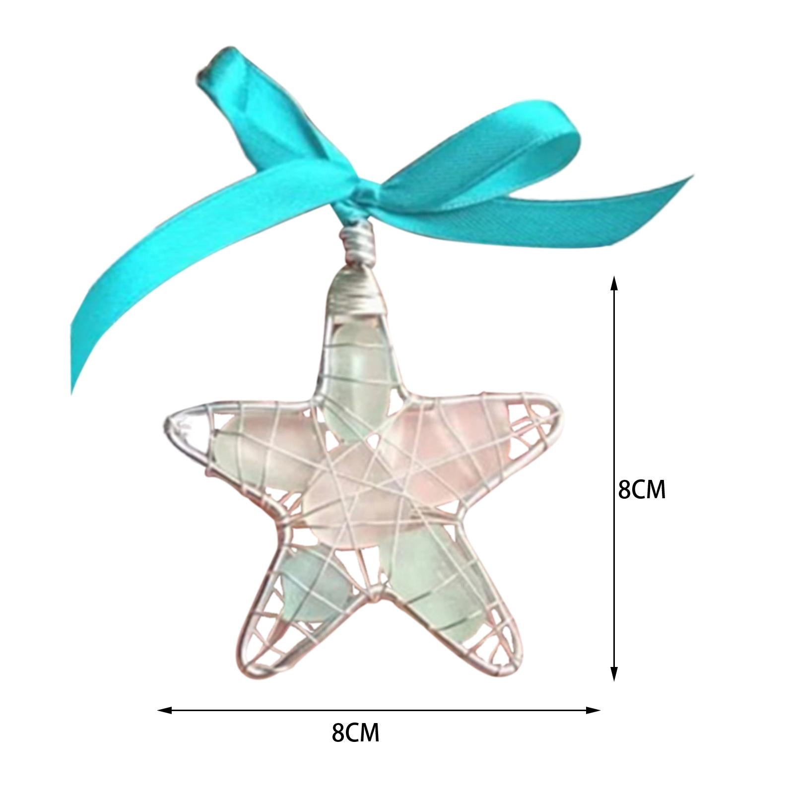 Funny Pendants Xmas Star Hanging Ornament for Anniversary Porch Wedding Without Card