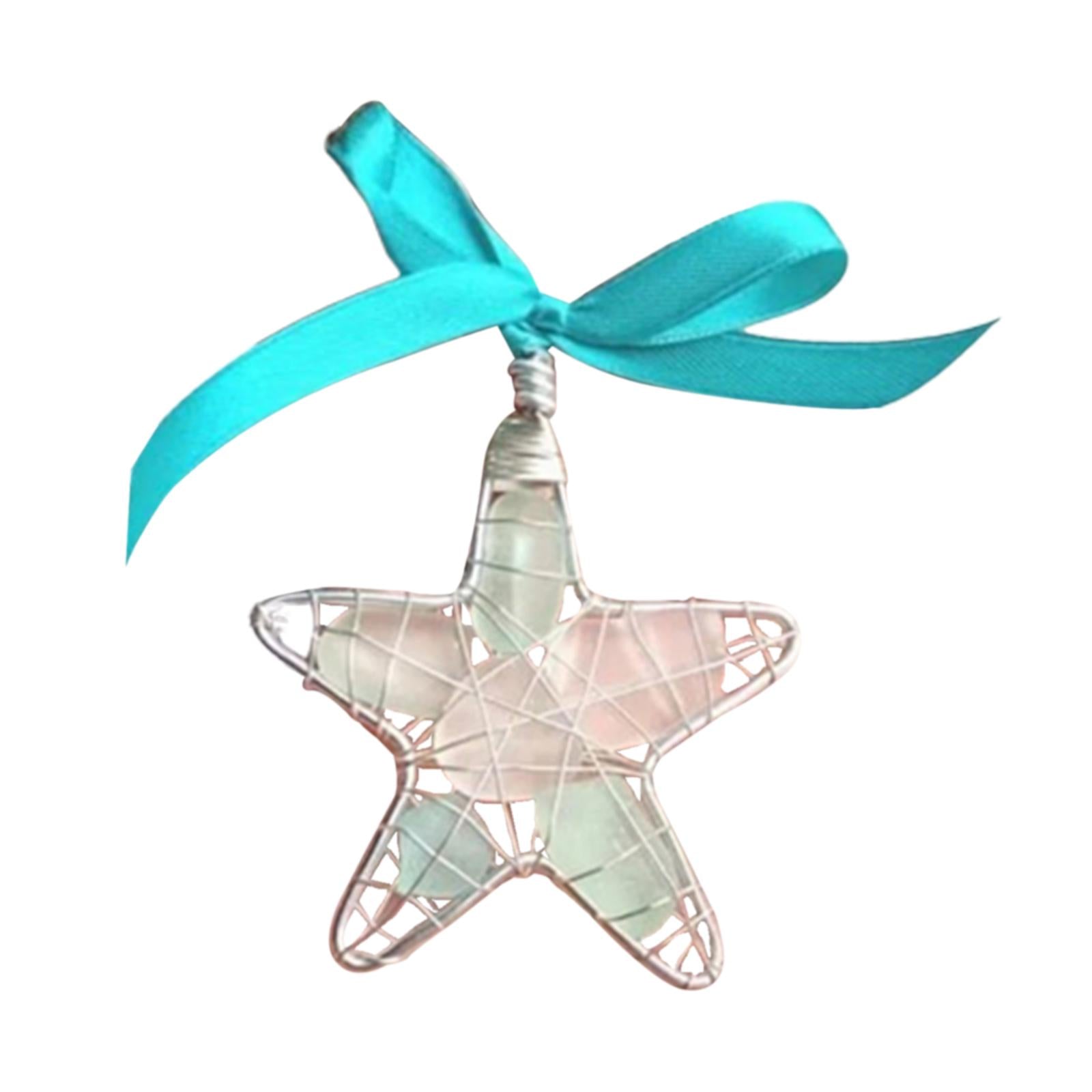 Funny Pendants Xmas Star Hanging Ornament for Anniversary Porch Wedding Without Card