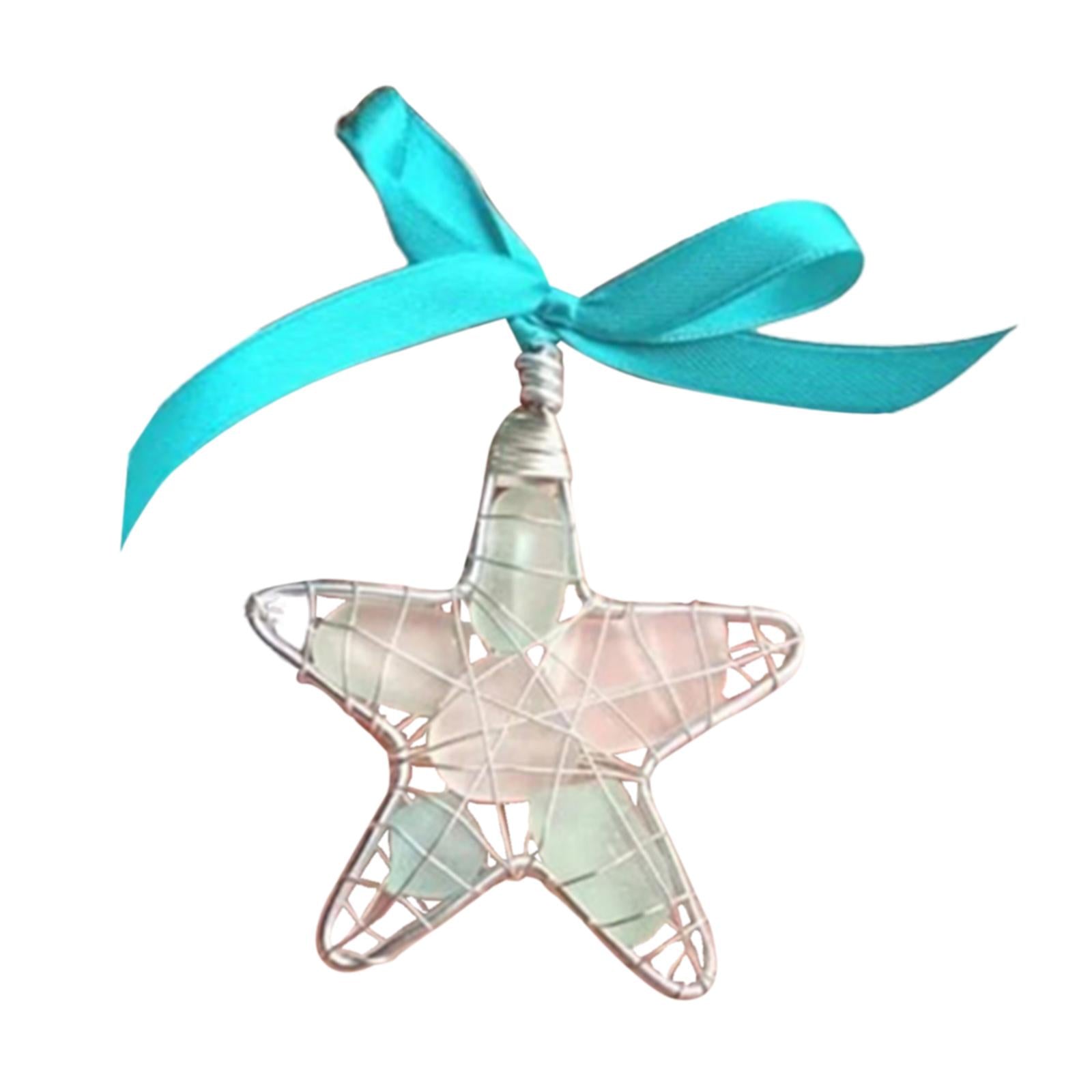 Funny Pendants Xmas Star Hanging Ornament for Anniversary Porch Wedding Without Card