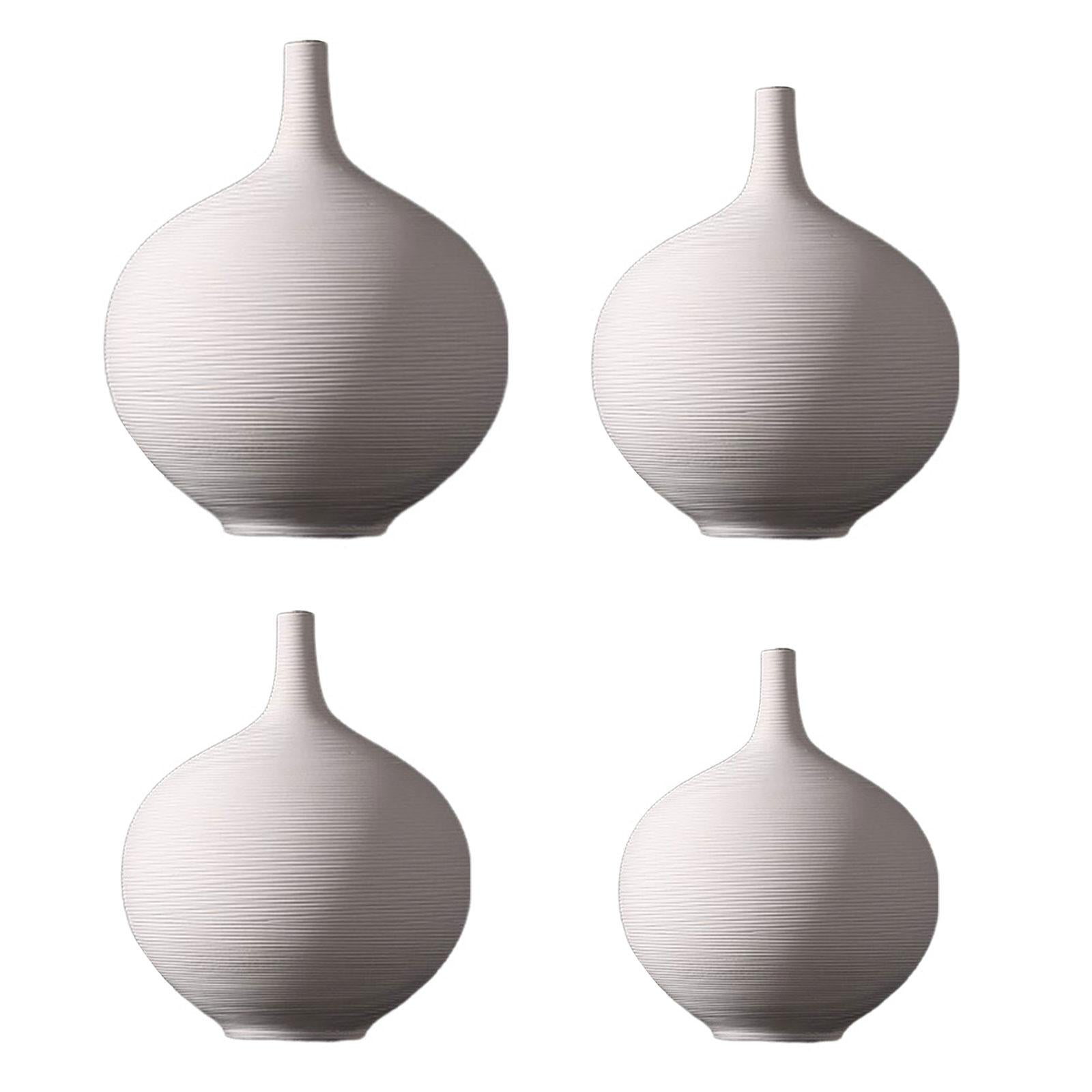 Ceramic Vase Modern Flower Container Holder for Living Room Table 24cmx19.5cm