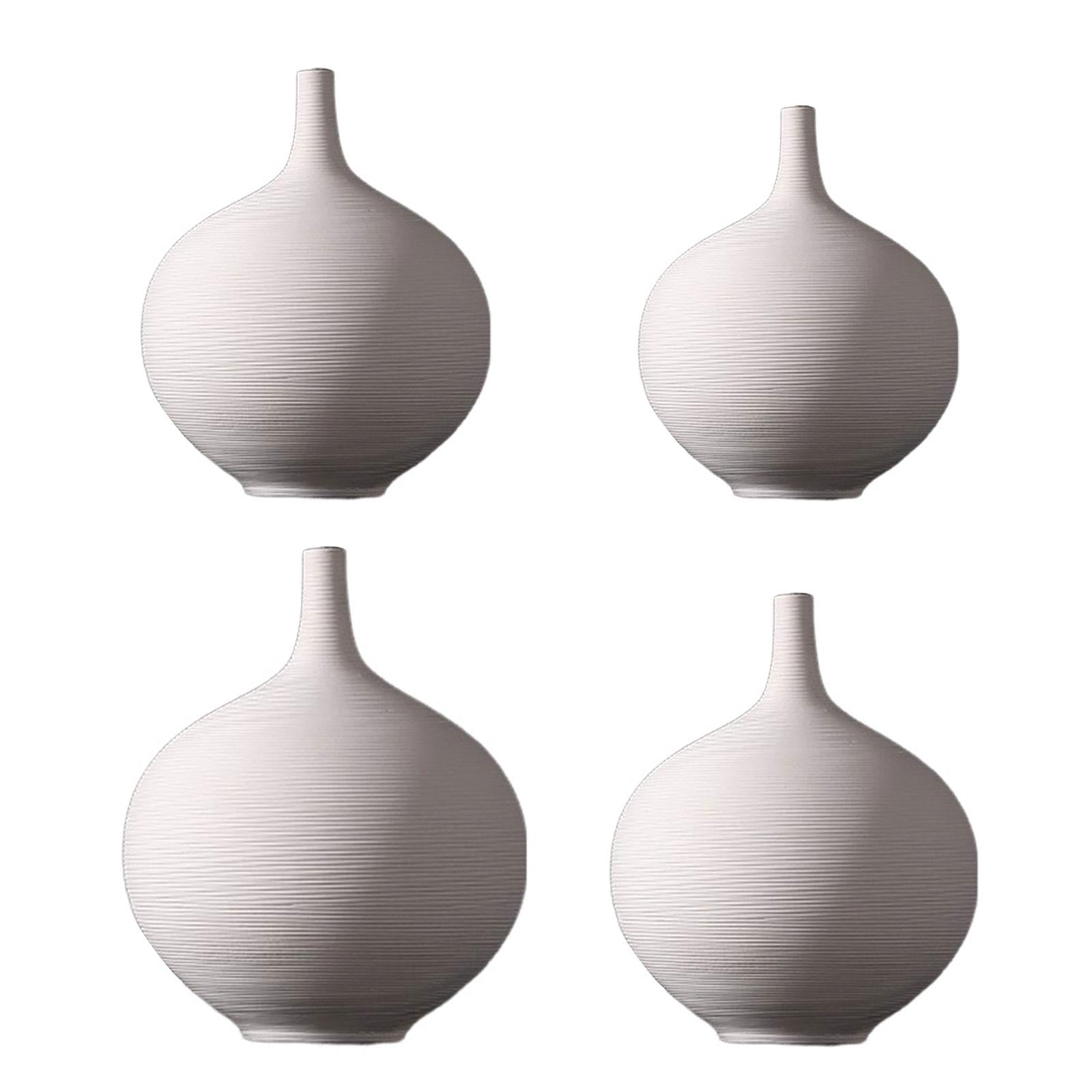 Ceramic Vase Modern Flower Container Holder for Living Room Table 24cmx19.5cm