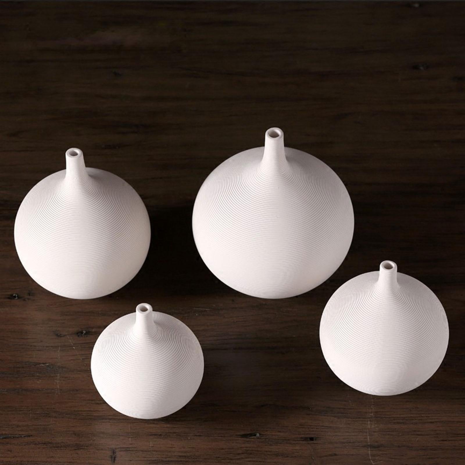 Ceramic Vase Modern Flower Container Holder for Living Room Table 24cmx19.5cm