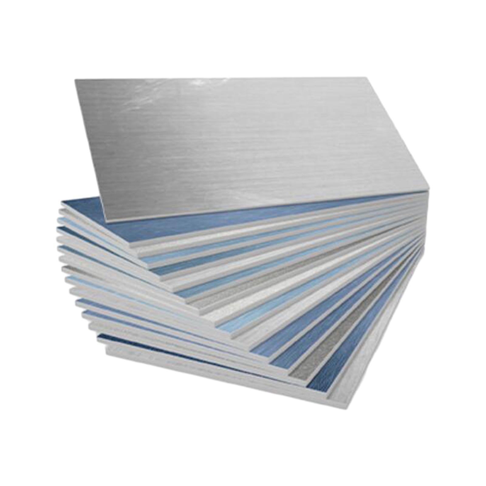 16Pcs Foam Wallpaper Peel and Sticker Wall Panels for Bathroom Kitchen Bedroom blue gray white