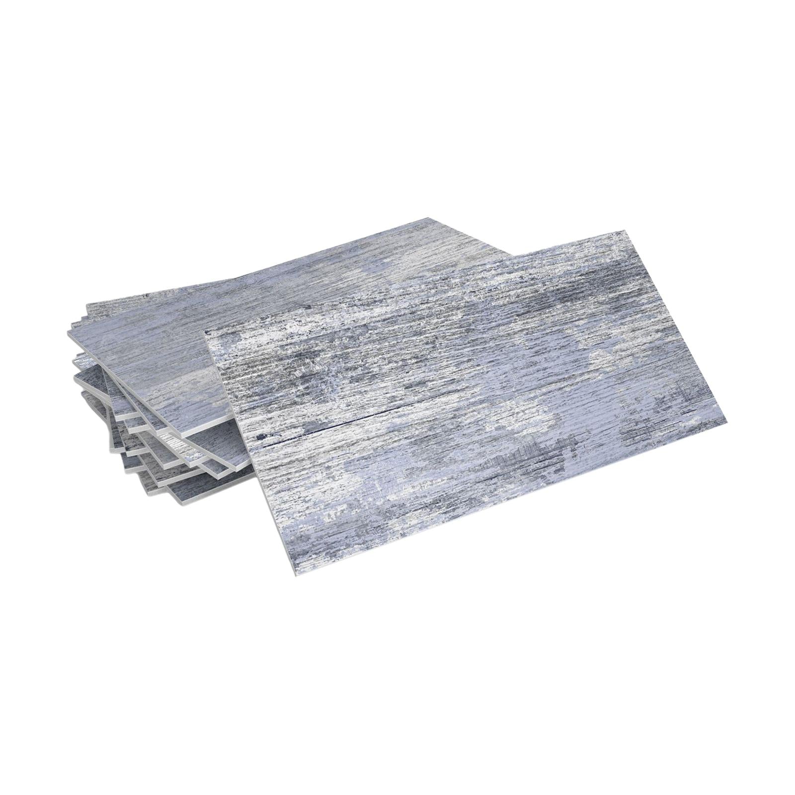 16Pcs Foam Wallpaper Peel and Sticker Wall Panels for Bathroom Kitchen Bedroom blue b grain