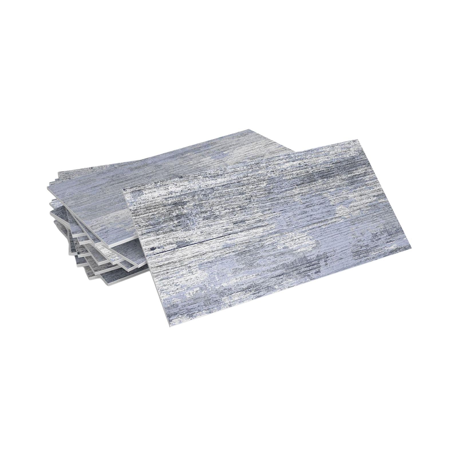 16Pcs Foam Wallpaper Peel and Sticker Wall Panels for Bathroom Kitchen Bedroom blue b grain