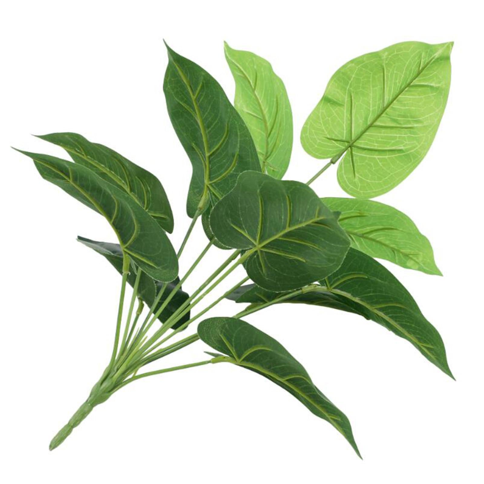 Faux Plants Realistic Green Garden Decoration for Living Room Kitchen Indoor Style G