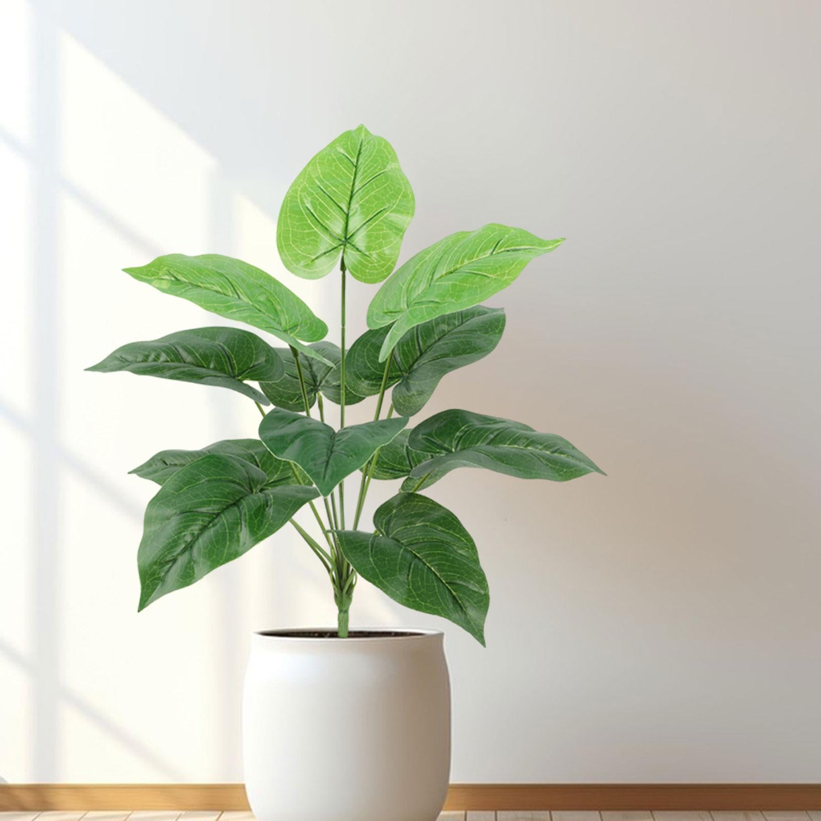 Faux Plants Realistic Green Garden Decoration for Living Room Kitchen Indoor Style G