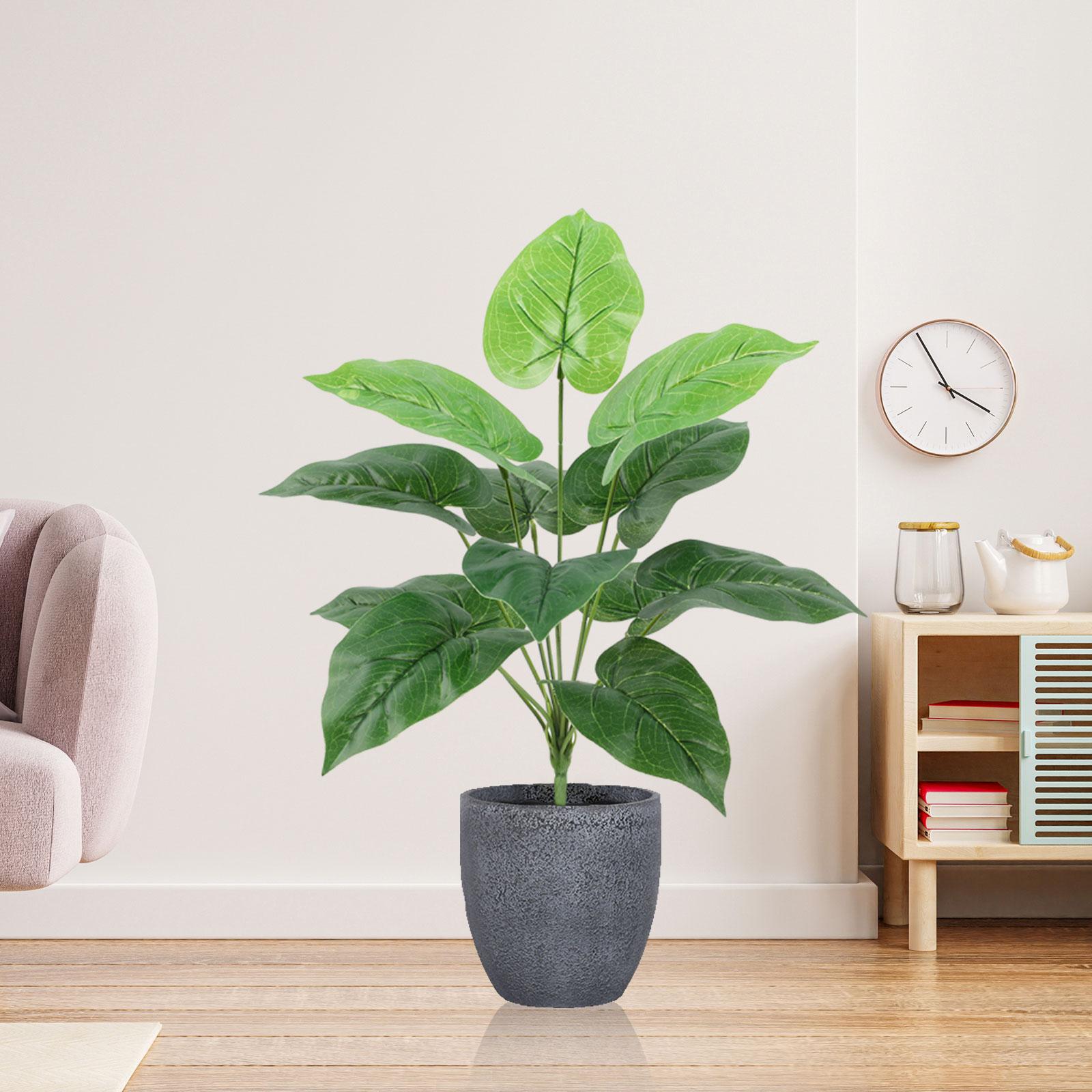 Faux Plants Realistic Green Garden Decoration for Living Room Kitchen Indoor Style G