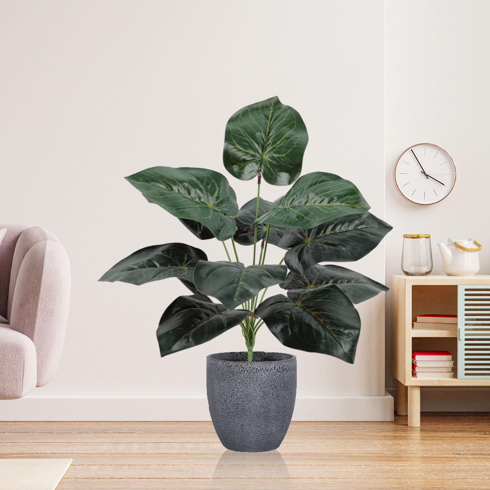 Faux Plants Realistic Green Garden Decoration for Living Room Kitchen Indoor Style I