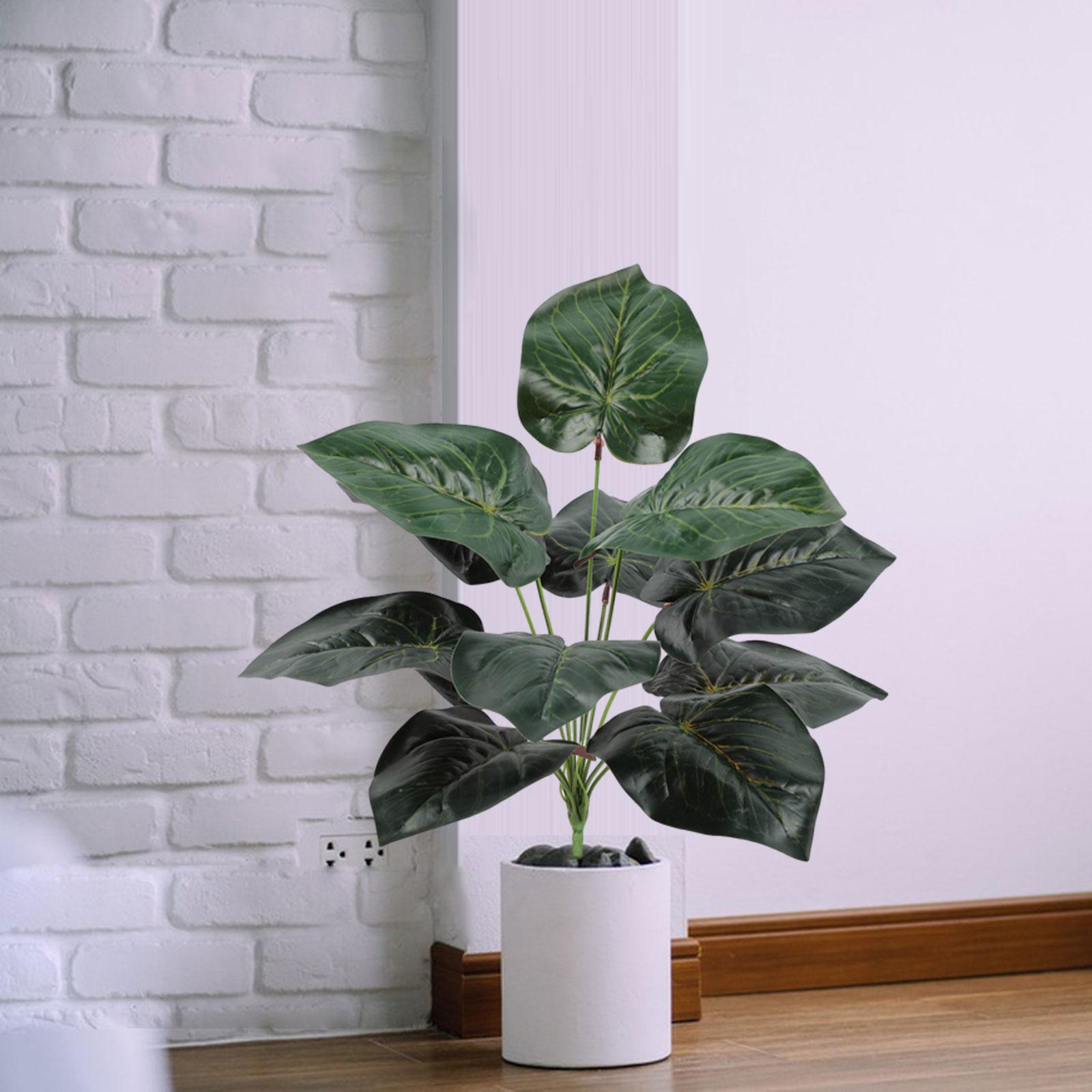 Faux Plants Realistic Green Garden Decoration for Living Room Kitchen Indoor Style I