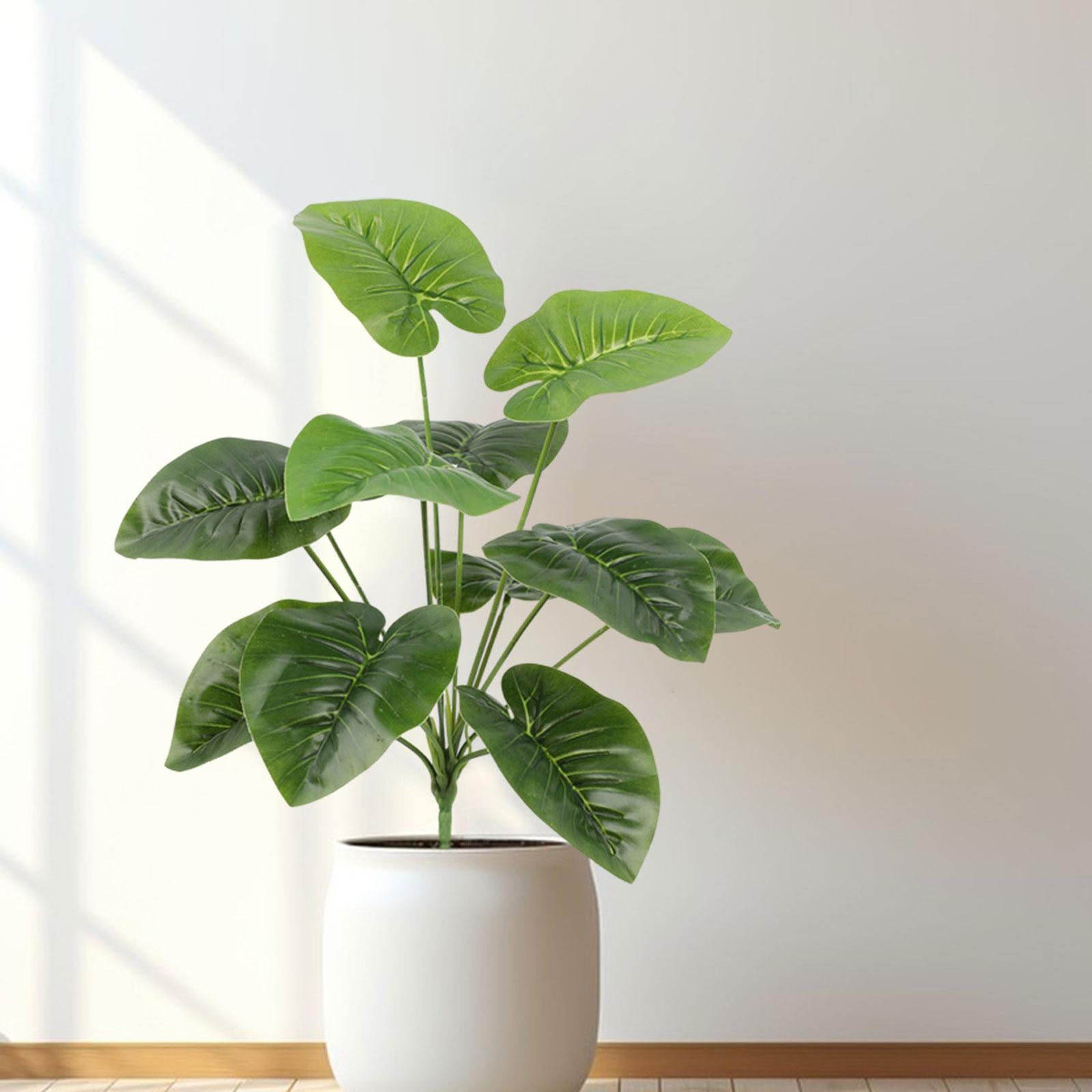 Faux Plants Realistic Green Garden Decoration for Living Room Kitchen Indoor Style K