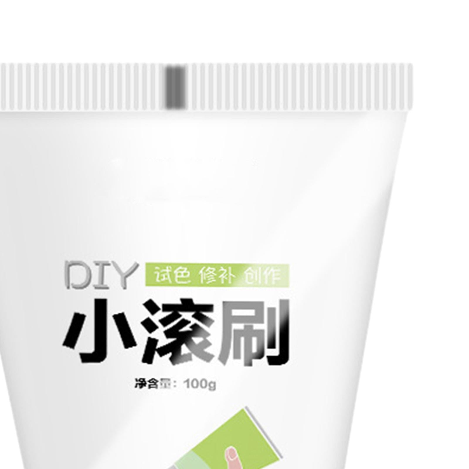 Wall Latex Paint 100G Bathroom Rolling White Drywall Roller Wall Paint Brush