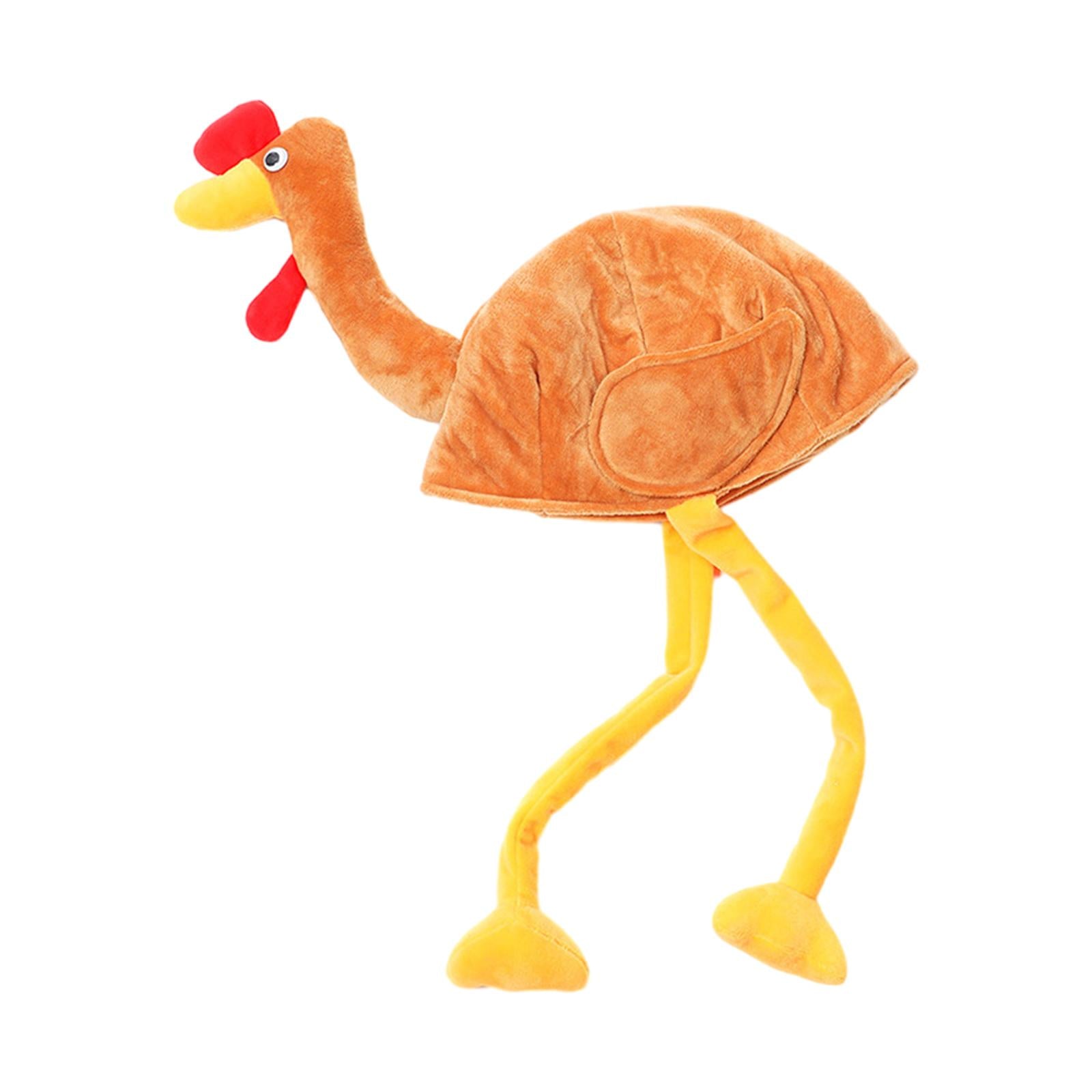 Thanksgiving Turkey Hat Holiday Decoration Novelty Fancy Dress Cute Headwear Yellow Le
