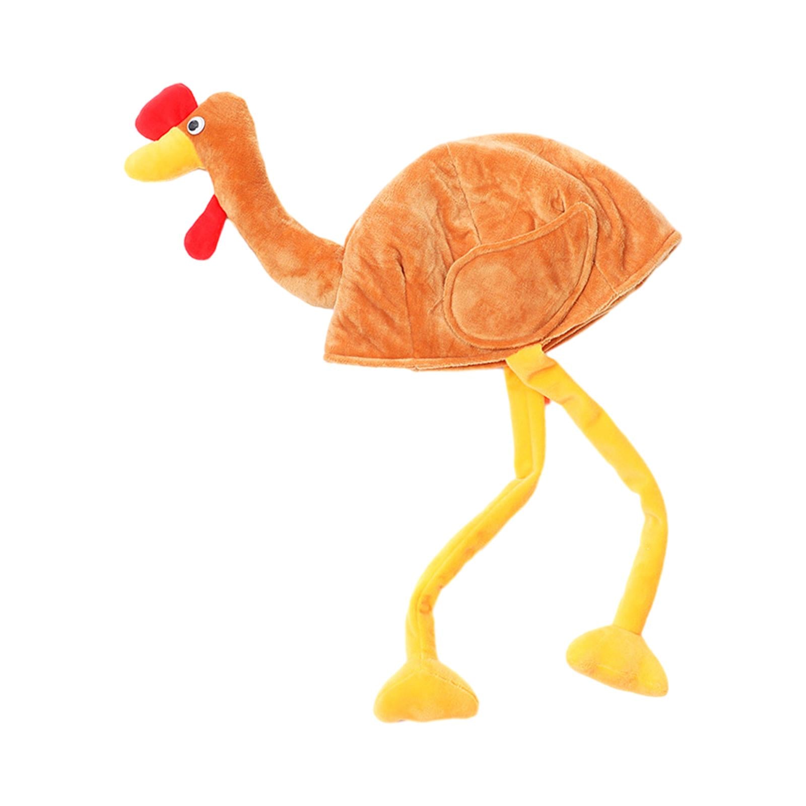 Thanksgiving Turkey Hat Holiday Decoration Novelty Fancy Dress Cute Headwear Yellow Le