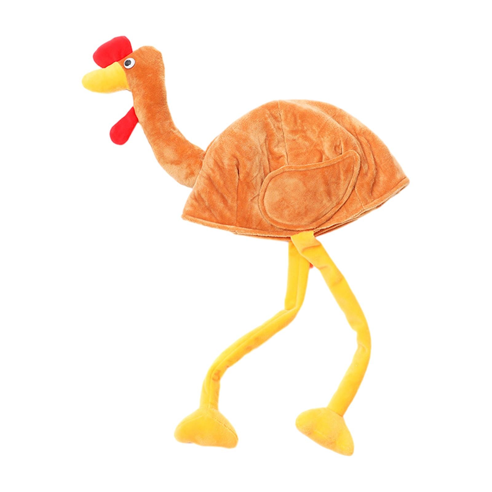 Thanksgiving Turkey Hat Holiday Decoration Novelty Fancy Dress Cute Headwear Yellow Le