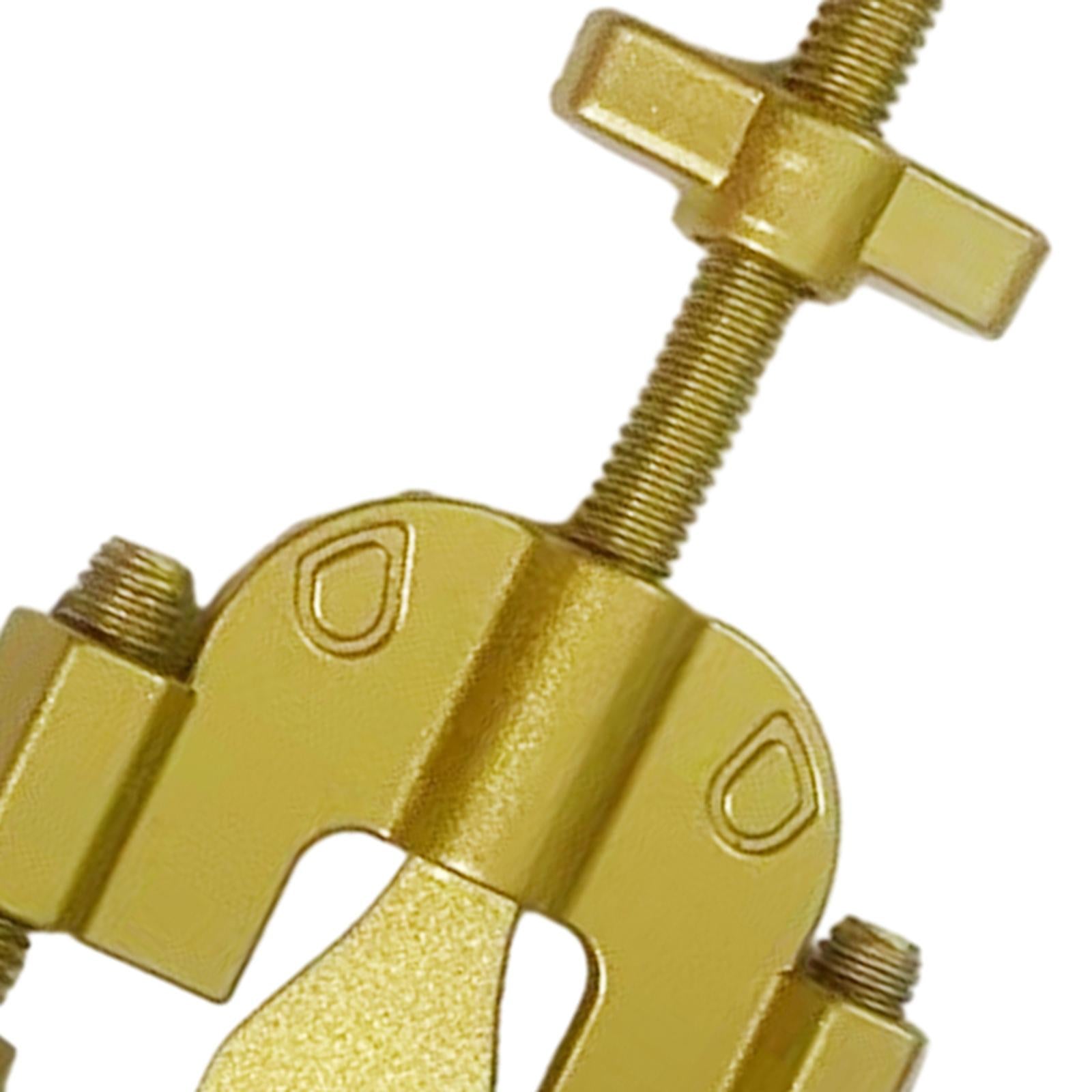 Portable Door Lock Lockdown Locks Door Lockers for Bathroom Room Dormitories Gold