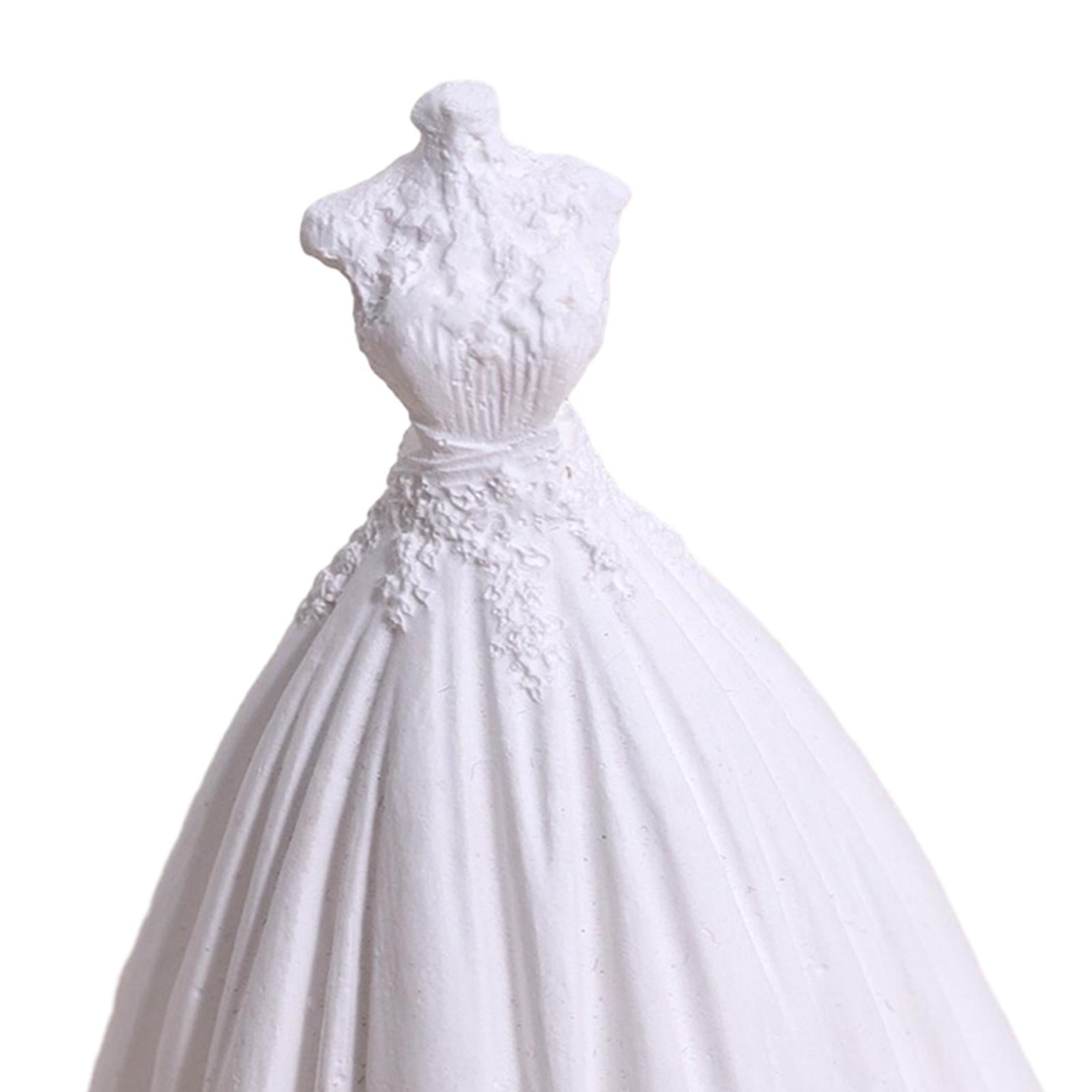 Jewelry Holder Plaster Showcase for Home Shop Bracelet Holder Craft Displays Wedding dress