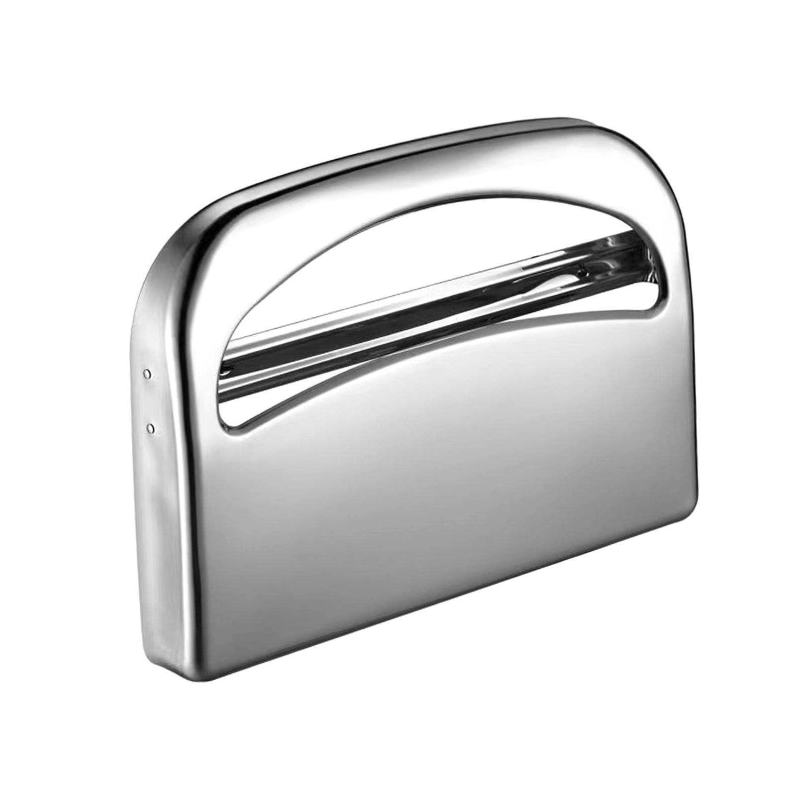 Toilet Seat Covers Dispenser Stainless Steel for Restaurants Bathroom Office Style B