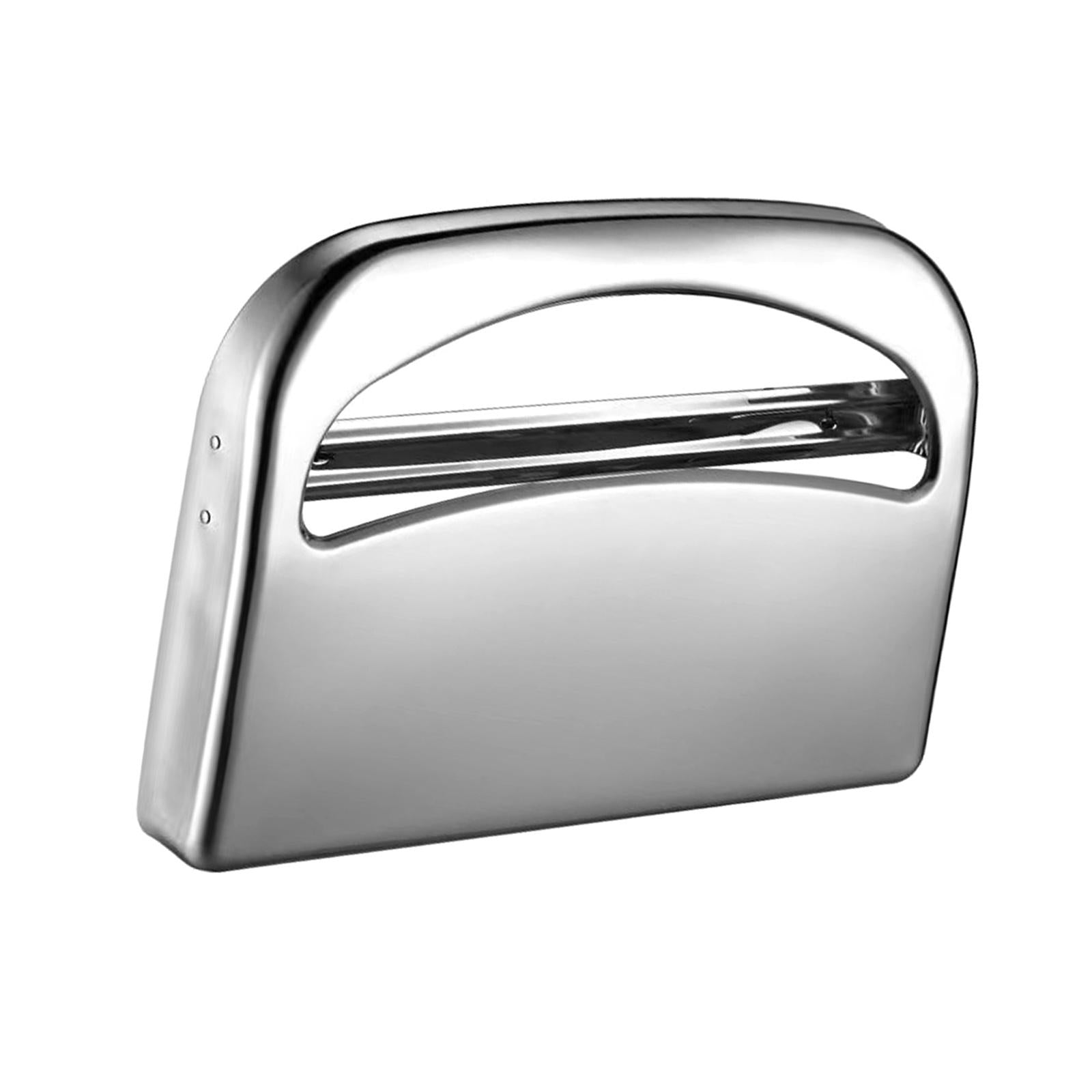 Toilet Seat Covers Dispenser Stainless Steel for Restaurants Bathroom Office Style B