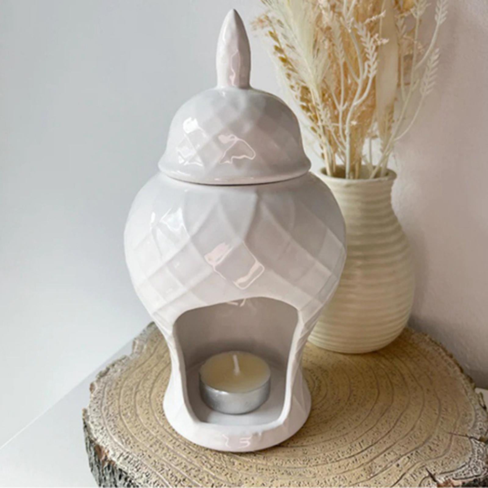 Essential Oil Burner Home Aroma Oil Warmer for Living Room Porch Patio
