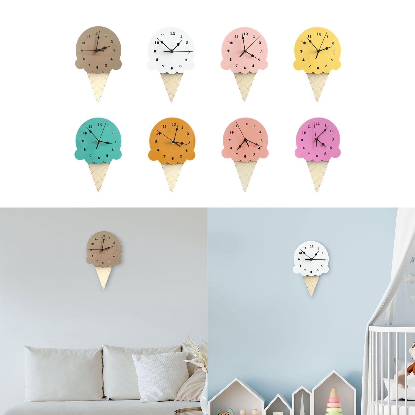 Wall Clock Simple Wall Decorative Clock for Living Room Kids Wall Home Decor Coffee