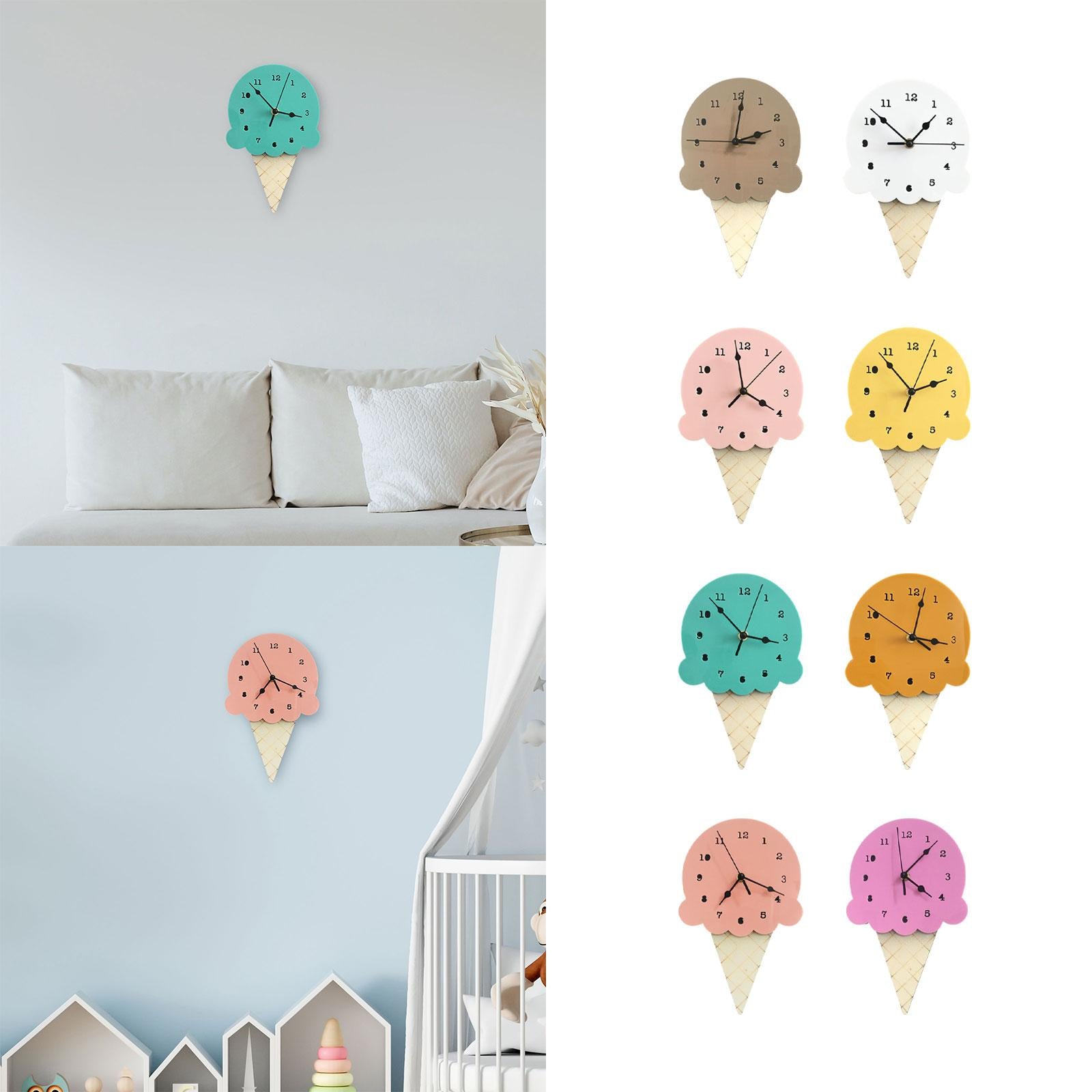 Wall Clock Simple Wall Decorative Clock for Living Room Kids Wall Home Decor Coffee