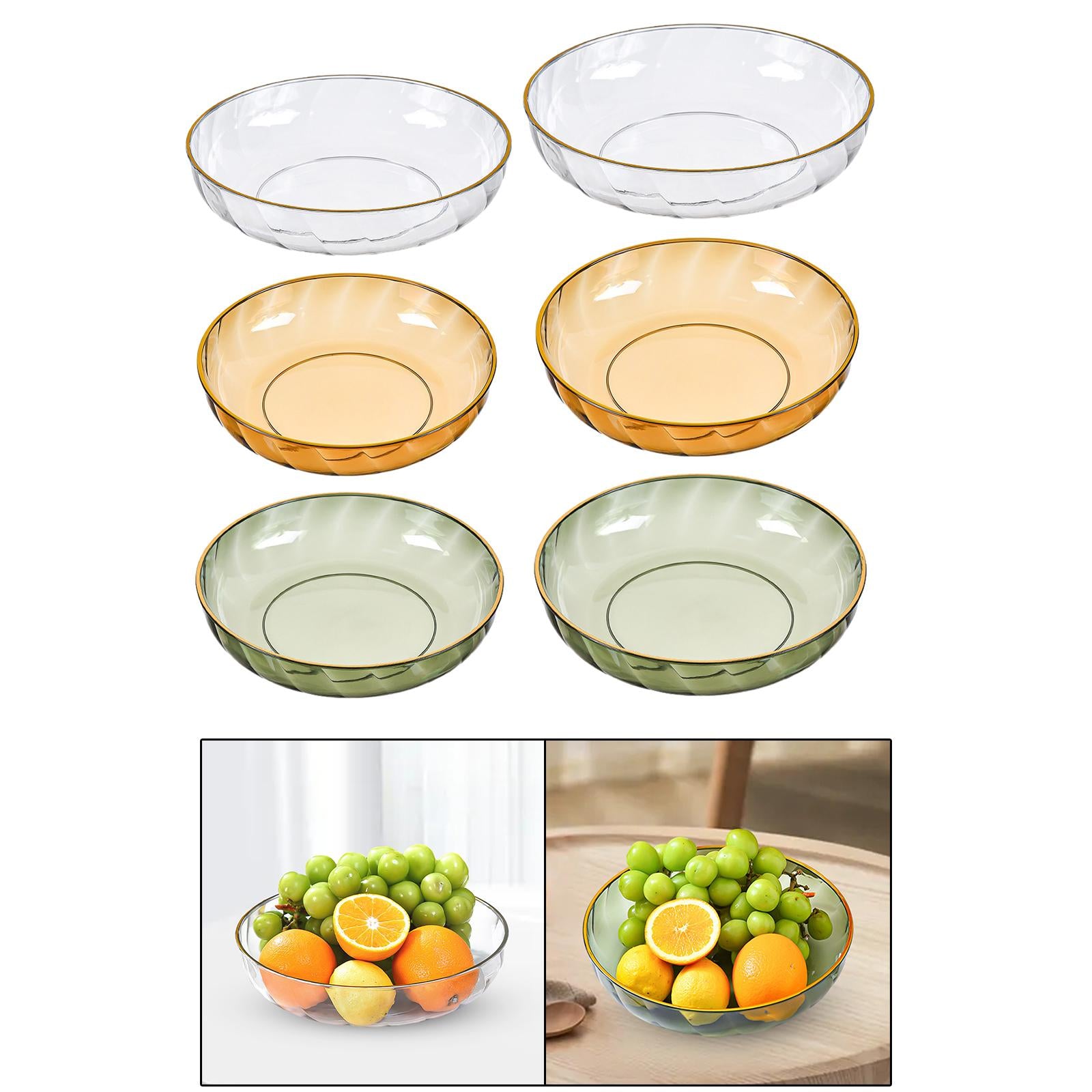 Snack Plates Fruit Plate for Table Centerpiece Jewelry Makeup Counter M white