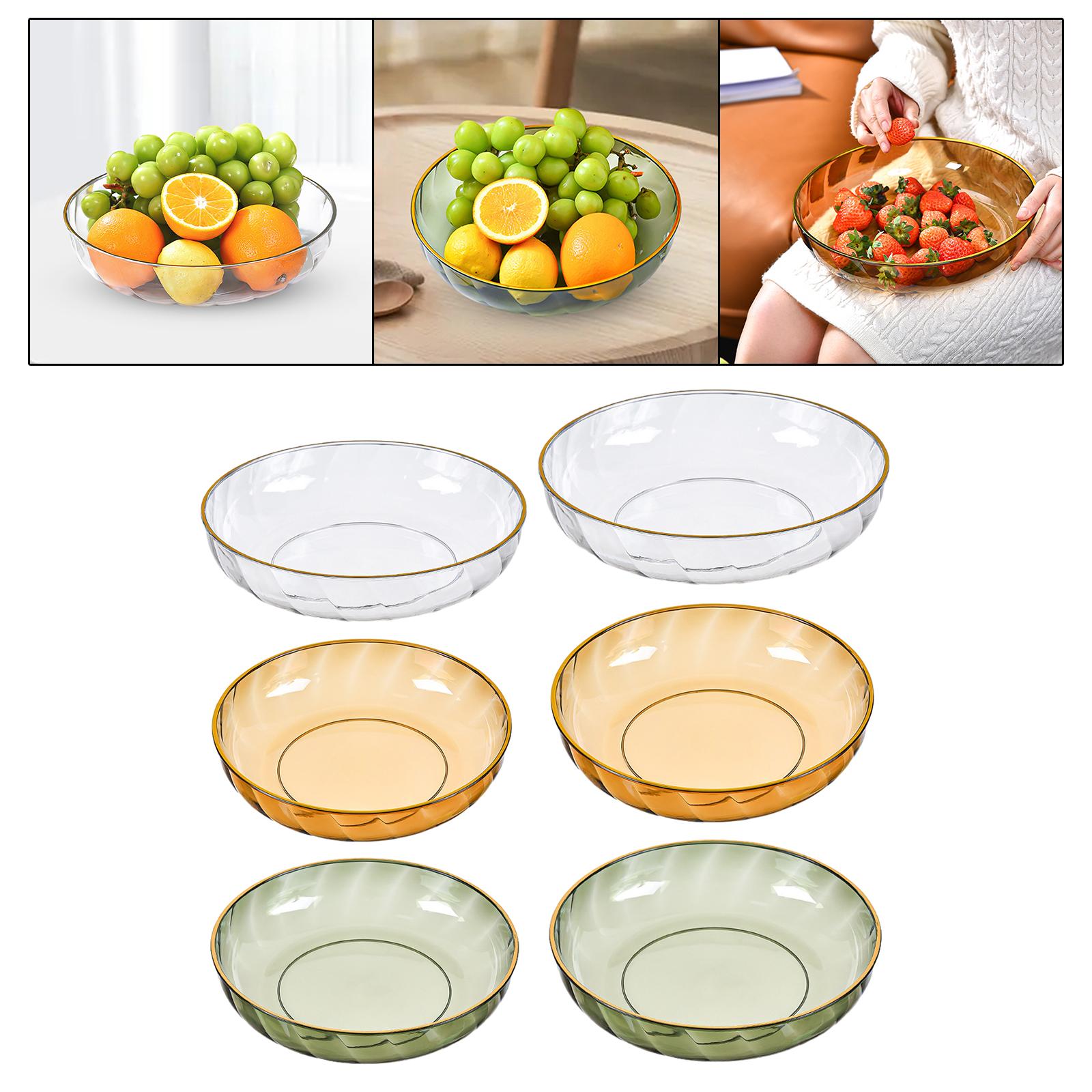Snack Plates Fruit Plate for Table Centerpiece Jewelry Makeup Counter M white