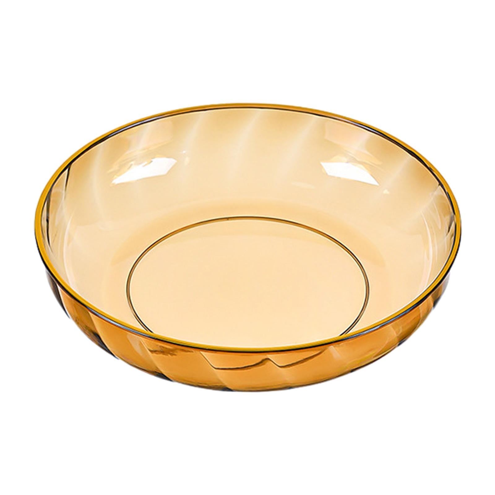 Snack Plates Fruit Plate for Table Centerpiece Jewelry Makeup Counter M orange