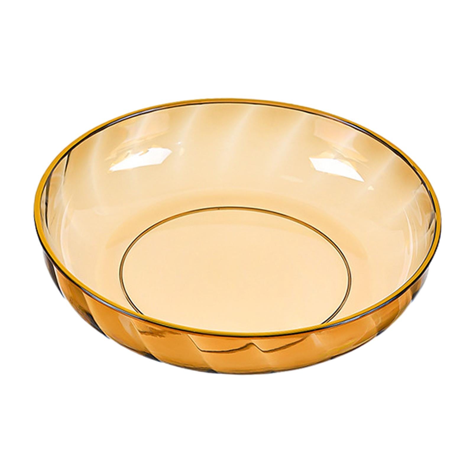 Snack Plates Fruit Plate for Table Centerpiece Jewelry Makeup Counter M orange