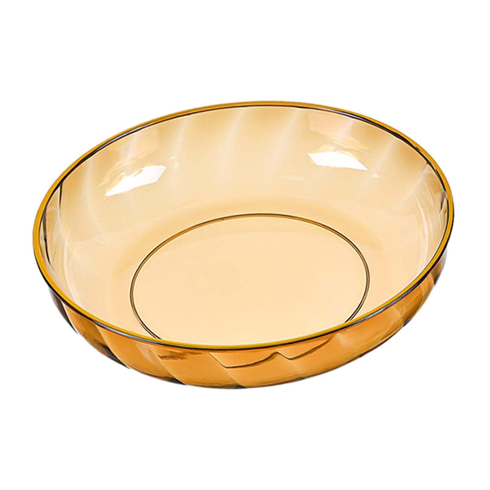 Snack Plates Fruit Plate for Table Centerpiece Jewelry Makeup Counter M orange