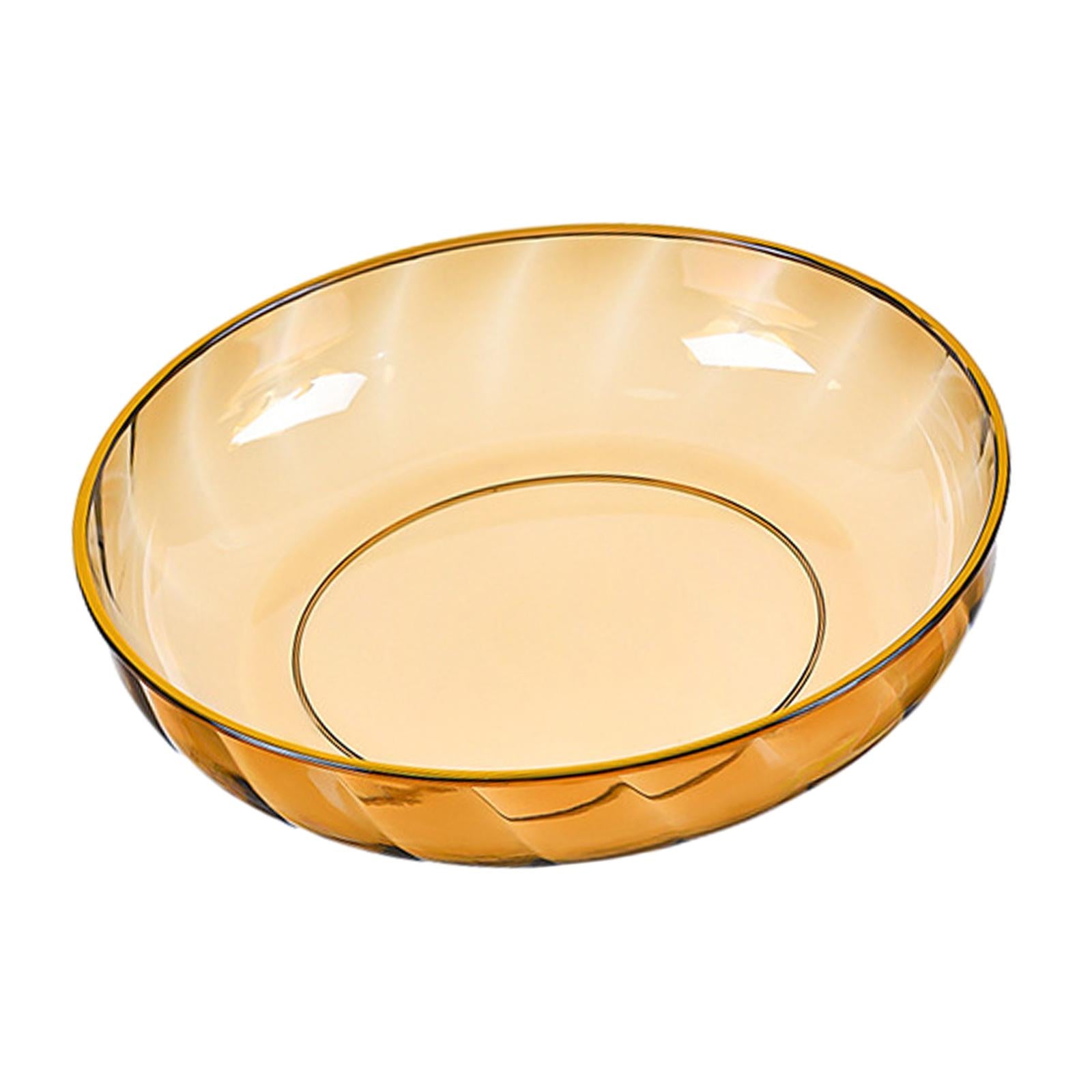 Snack Plates Fruit Plate for Table Centerpiece Jewelry Makeup Counter M orange