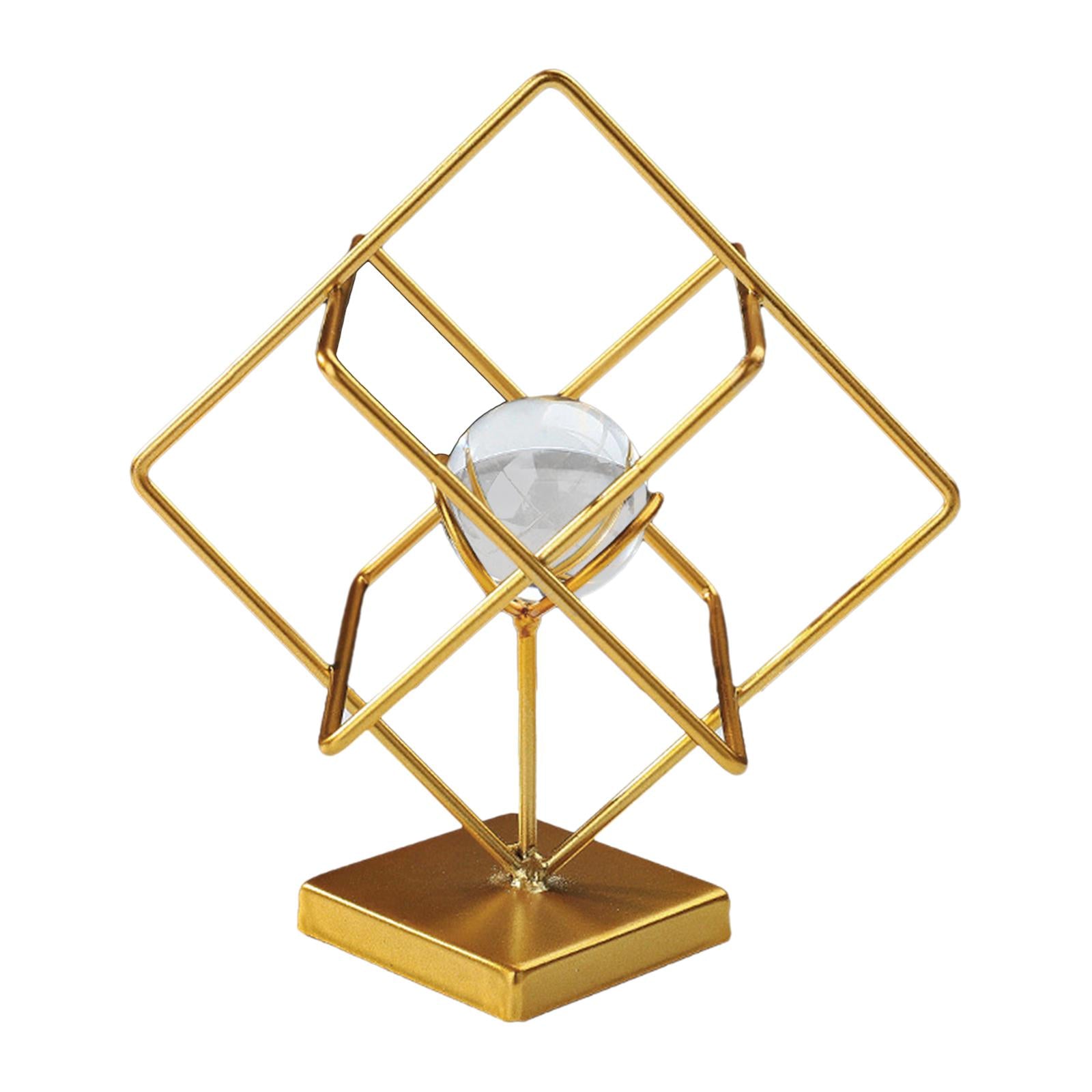 Nordic Desk Decor Crafts Geometric Sculpture for Home Porch Farmhouse Style B