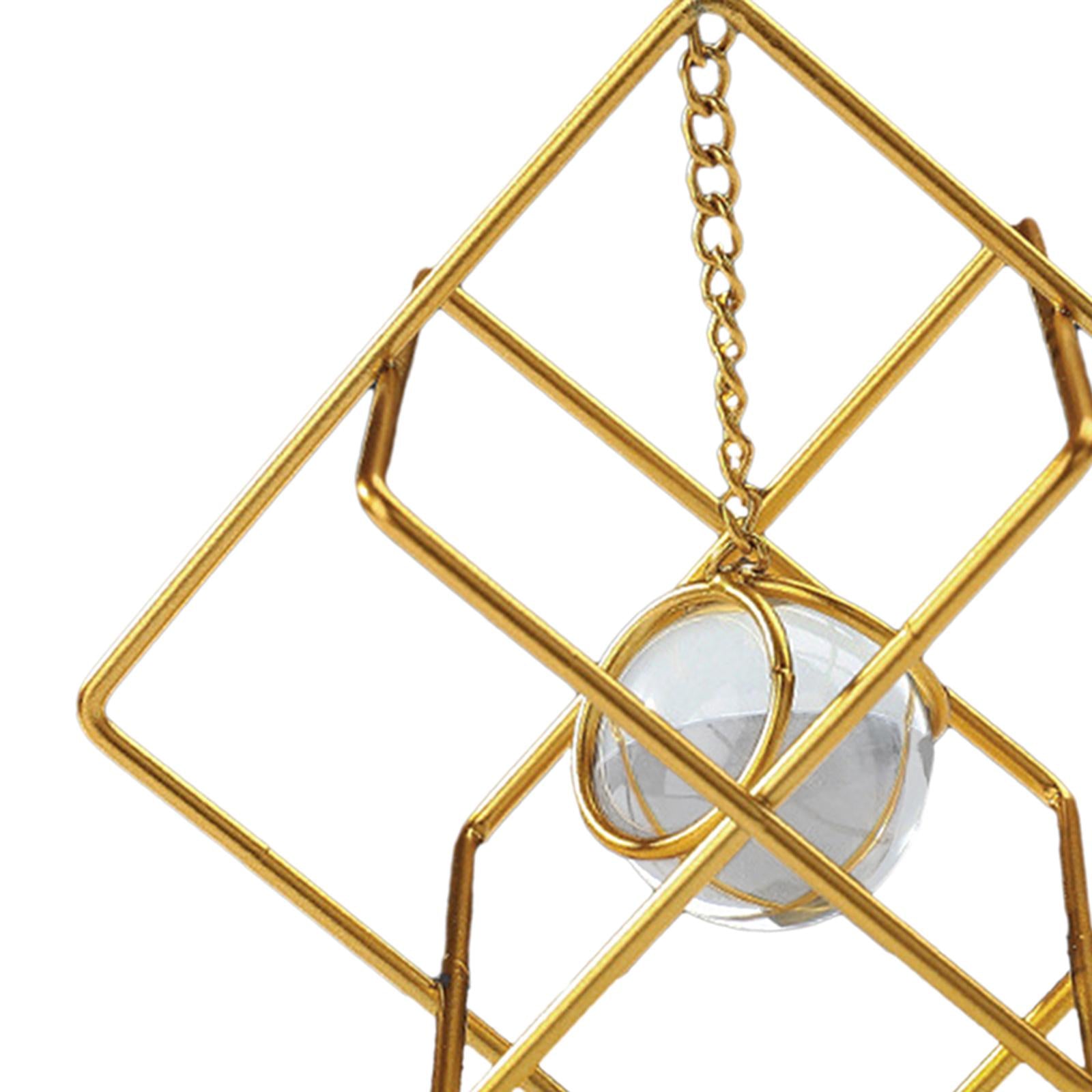 Nordic Desk Decor Crafts Geometric Sculpture for Home Porch Farmhouse Style C